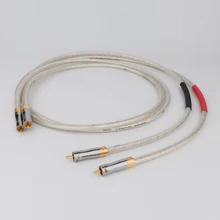 Hi-End QED Signature Sub Audio HiFi Silver Plated RCA To RCA Cable Audio Signal Line with 24k Gold Plated RCA Plug
Hi-End QED Signature Sub Audio HiFi Silver Plated RCA To RCA Cable Audio Signal Line with 24k Gold Plated RCA Plug
