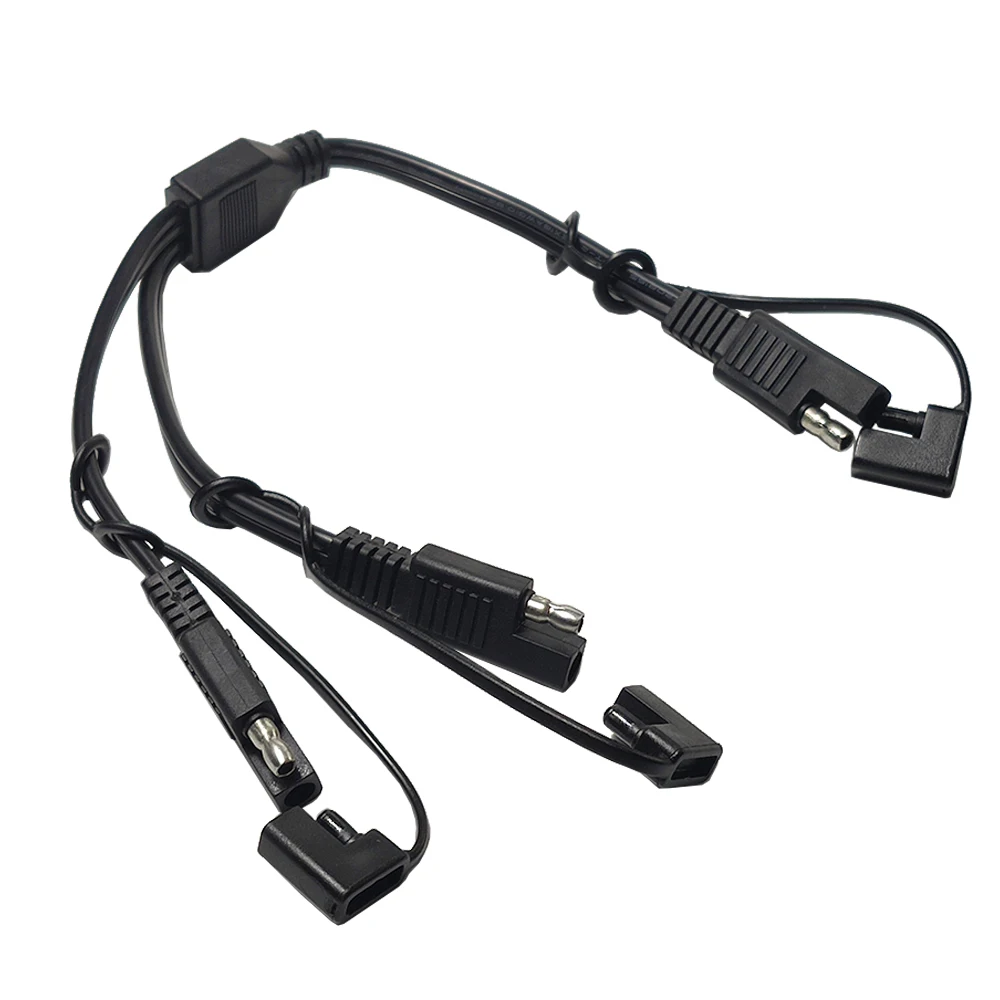 Кабель JKM 105 ℃ SAE 1-2 с быстроразъемным разъемом, удлинитель питания для зарядки аккумулятора мотоцикла, для RV, яхты, радио 
Кабель JKM 105 ℃ SAE 1-2 с быстроразъемным разъемом, удлинитель питания для зарядки аккумулятора мотоцикла, для RV, яхты, радио