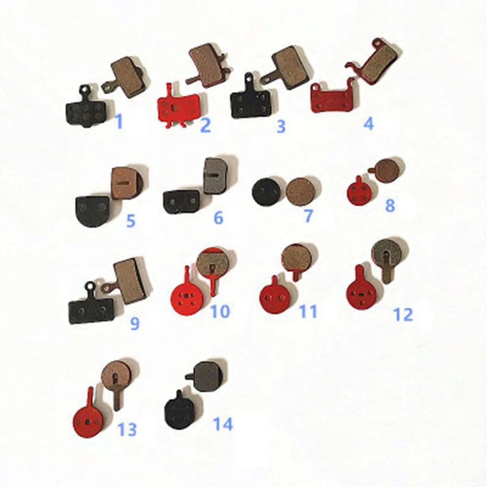 Bicycle Bike Disc Brake Pads Semi-Metallic Cycling Brake Pad for SHIMANO SRAM HAYES AVID TEKTRO Magura Formula
Bicycle Bike Disc Brake Pads Semi-Metallic Cycling Brake Pad for SHIMANO SRAM HAYES AVID TEKTRO Magura Formula