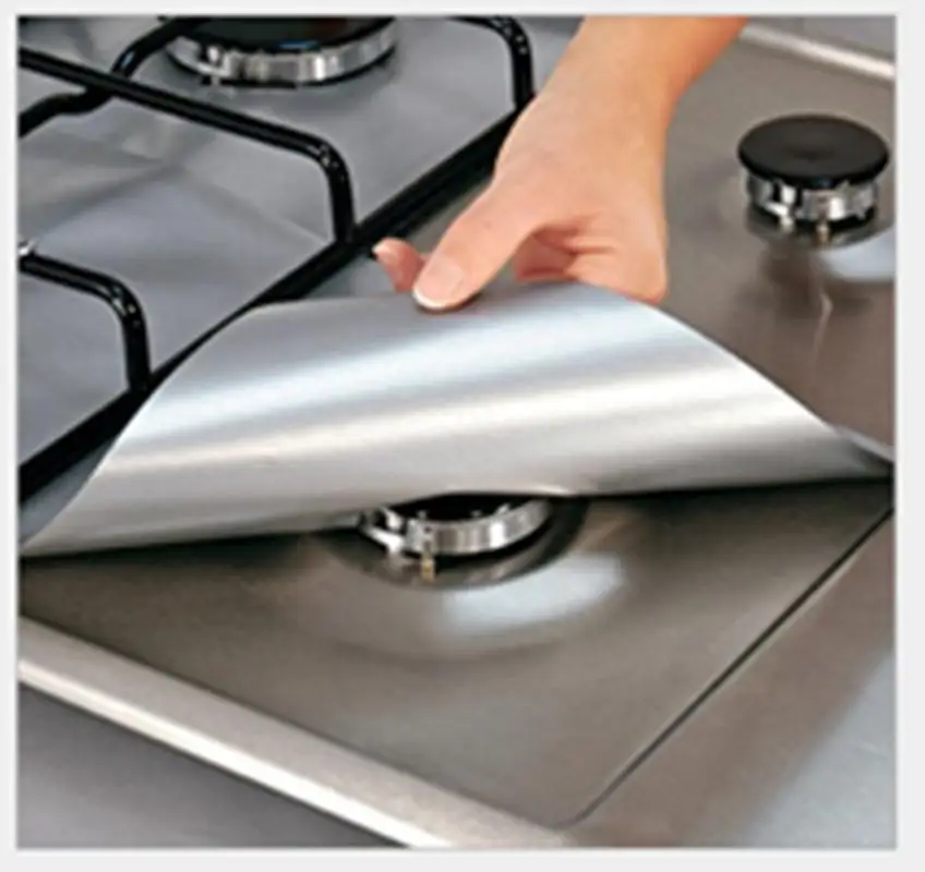 Reusable Gas Range Stove Top Burner Protector Liner Cover For Cleaning Kitchen Stove Oil Proof Sticker
Reusable Gas Range Stove Top Burner Protector Liner Cover For Cleaning Kitchen Stove Oil Proof Sticker