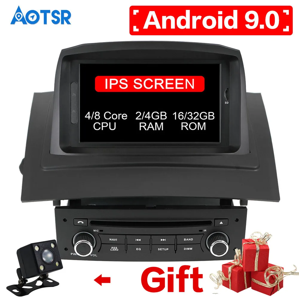 AOTSR 4GB IPS Android 9.0 Car Stereo DVD Multimedia For Renault Megane 2 Fluence 2002-2006 2008 Auto Radio GPS Navigation Video
AOTSR 4GB IPS Android 9.0 Car Stereo DVD Multimedia For Renault Megane 2 Fluence 2002-2006 2008 Auto Radio GPS Navigation Video