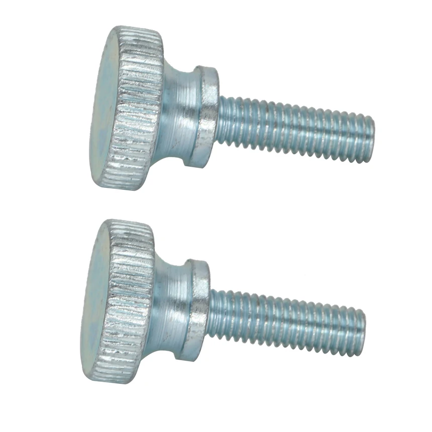 M3 M4 M5 M6 M8 OD 5mm 6mm 8mm 10mm 12mm 14mm White Zinc Plated Carbon Steel Bolt High Head Glass Knurled Thumb Screw With Collar
M3 M4 M5 M6 M8 OD 5mm 6mm 8mm 10mm 12mm 14mm White Zinc Plated Carbon Steel Bolt High Head Glass Knurled Thumb Screw With Collar