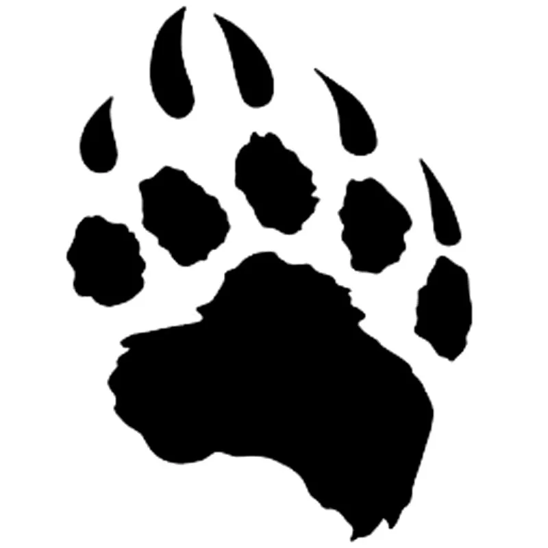 11.4cm*15.2cm Cartoon Animal Bear Paw Vinyl Car Window Graphic Decal Car Sticker Black/Silver S6-3818
11.4cm*15.2cm Cartoon Animal Bear Paw Vinyl Car Window Graphic Decal Car Sticker Black/Silver S6-3818