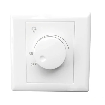 For Light Bulb No Jitter Dimmer Switch Indoor Home Led Driver Practical Adjustable Silicon Controlled Downlight Wall Mounted
For Light Bulb No Jitter Dimmer Switch Indoor Home Led Driver Practical Adjustable Silicon Controlled Downlight Wall Mounted