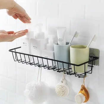 1 Set Kitchen Shelf Seasoning Shelf Household Iron Art Perforation-Free Wall-mounted Kitchenware Drain Shelf Storage Rack
1 Set Kitchen Shelf Seasoning Shelf Household Iron Art Perforation-Free Wall-mounted Kitchenware Drain Shelf Storage Rack