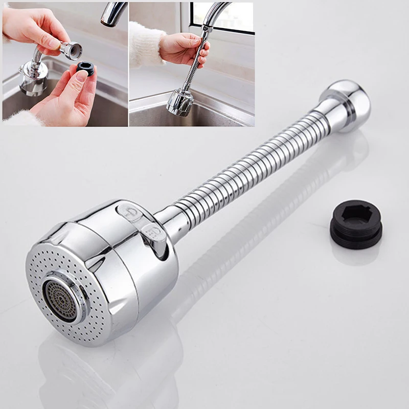 Stainless Steel Rotating Faucet Sprayer Bathroom FlexibleAdjusting Universal Attachment Kitchen Accessories
Stainless Steel Rotating Faucet Sprayer Bathroom FlexibleAdjusting Universal Attachment Kitchen Accessories