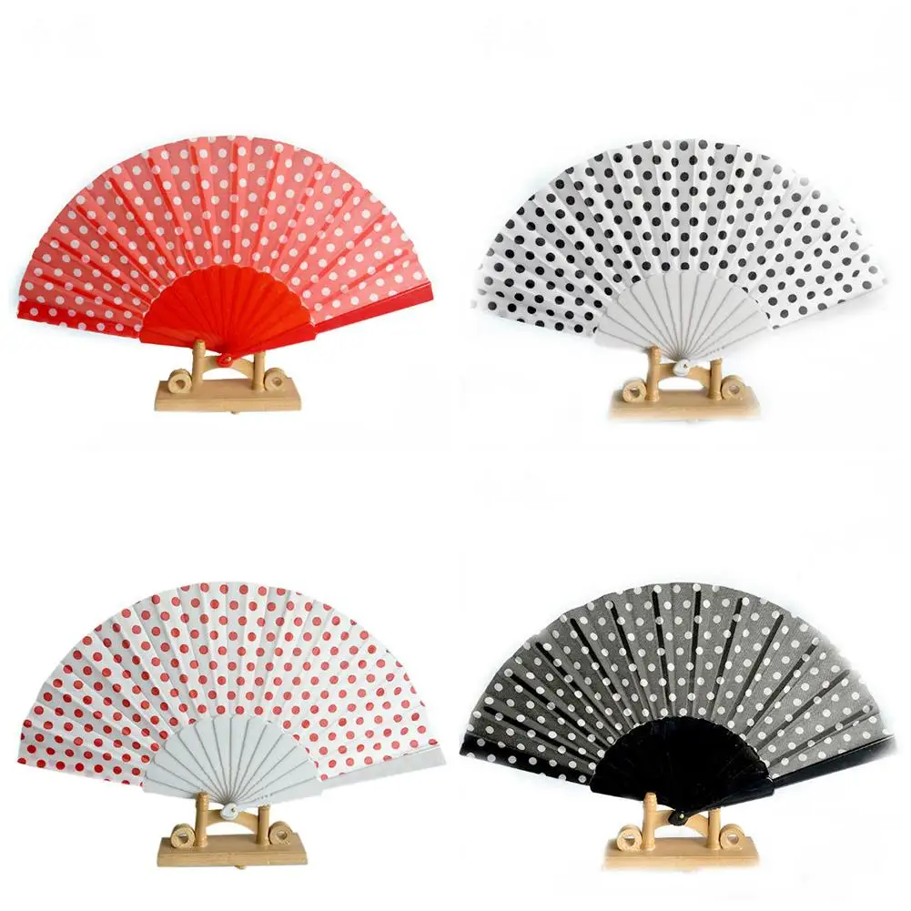 9 Colors Elegant Plastic Spanish Hand Fans Japanese Polka Dots Hand Folding Fan Gifts Flamenco Show
9 Colors Elegant Plastic Spanish Hand Fans Japanese Polka Dots Hand Folding Fan Gifts Flamenco Show