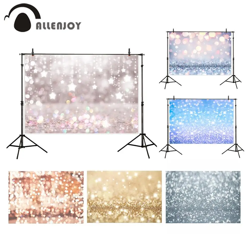 Allenjoy photography glitter backdrop Polka Dot Star Light Bokeh Birthday Party Baby Portrait photo background photocall prop
Allenjoy photography glitter backdrop Polka Dot Star Light Bokeh Birthday Party Baby Portrait photo background photocall prop