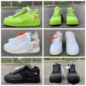 

2020 New 1s Mens Volt 2.0 Green Running Shoes Black Warrior Sport Casual White Skateboard Shoe Women Forced Designer Sneaker