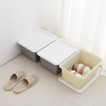 Storage box debris storage box can be stacked plastic storage box with cover book storage box clothes toy storage WF820404
Storage box debris storage box can be stacked plastic storage box with cover book storage box clothes toy storage WF820404