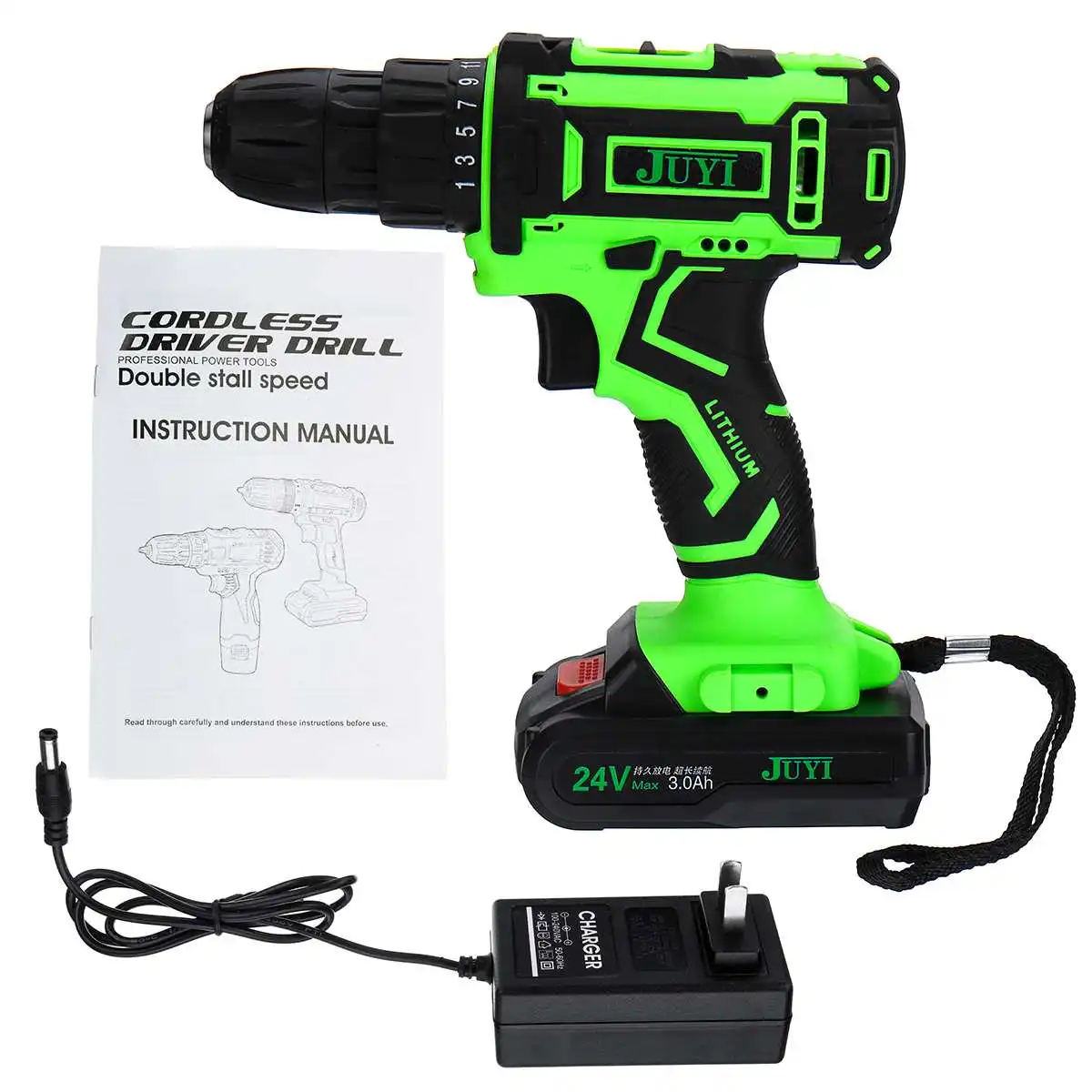 Electric Drill Cordless Screwdriver Lithium Battery Mini Drill Cordless Screwdriver Power Tools Cordless Drill & Light 12v/24v 
Electric Drill Cordless Screwdriver Lithium Battery Mini Drill Cordless Screwdriver Power Tools Cordless Drill & Light 12v/24v