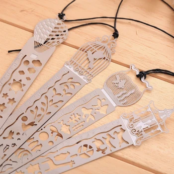 1PC Ultra-thin Metal DelicateCutout Bookmark Tape Ruler Brief Book Marker FashionBookmarks For Books Stationery Glifts
1PC Ultra-thin Metal DelicateCutout Bookmark Tape Ruler Brief Book Marker FashionBookmarks For Books Stationery Glifts