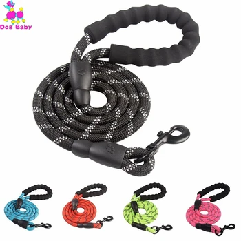 Large Dog Reflective Leash Nylon Rope Pet Running Tracking Leashes Long Lead Dog Mountain Climbing Rope for Medium Large Big Dog
Large Dog Reflective Leash Nylon Rope Pet Running Tracking Leashes Long Lead Dog Mountain Climbing Rope for Medium Large Big Dog