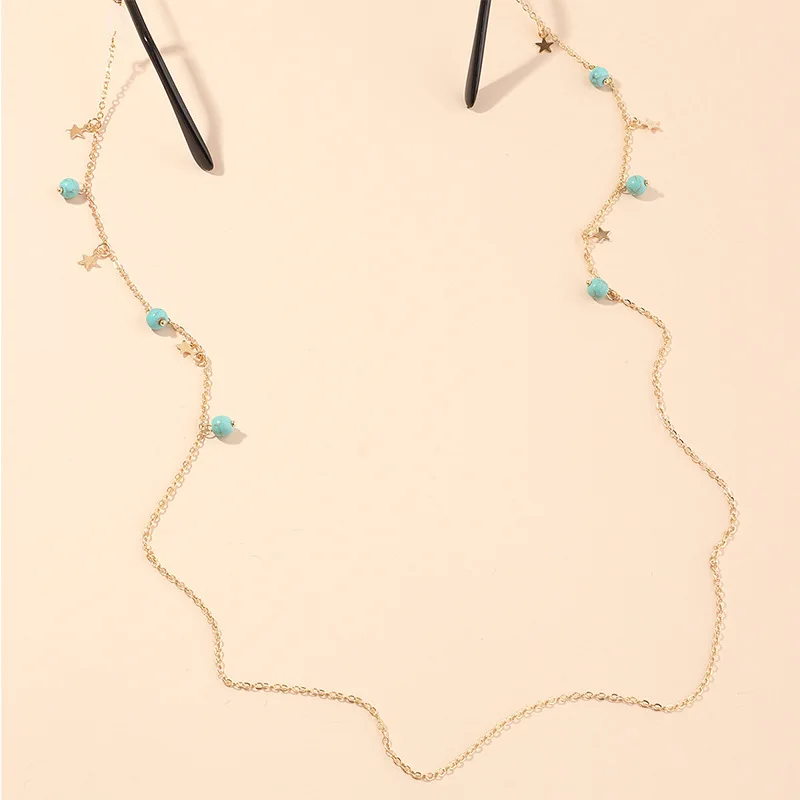INS Style Natural Stone Beads Star Lanyard Hold Straps Cords Reading Glasses Chain Fashion Women Sunglasses Accessories
INS Style Natural Stone Beads Star Lanyard Hold Straps Cords Reading Glasses Chain Fashion Women Sunglasses Accessories