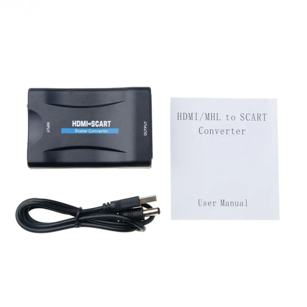HDMI TO SCART Video Scaler Converter High Definition Receiver TV DVD Audio High End Converter Plug And Play No Drive Required
HDMI TO SCART Video Scaler Converter High Definition Receiver TV DVD Audio High End Converter Plug And Play No Drive Required