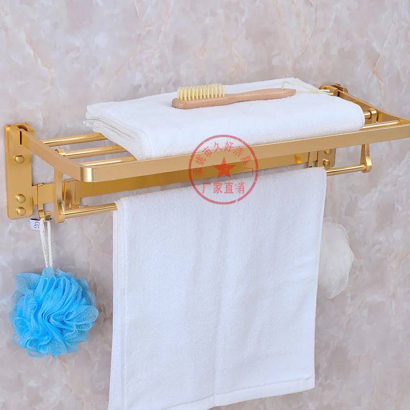 Alumimum Towel Rack Thick Large Rims Luxury Gold Color Activity Foldable Bathroom Rack Towel Rack Manufacturers Direct Selling
Alumimum Towel Rack Thick Large Rims Luxury Gold Color Activity Foldable Bathroom Rack Towel Rack Manufacturers Direct Selling