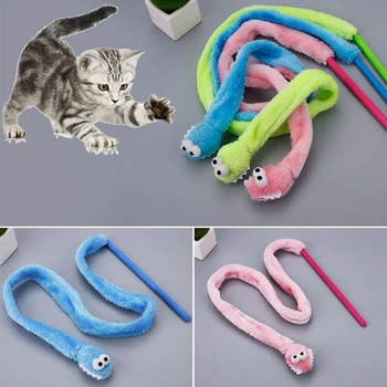8 Pcs Cat Interactive Cute Carton Anime Snake Teaser Stick Interactive Funny Cat Entertainment Toy for Cats and Kittens Playing
8 Pcs Cat Interactive Cute Carton Anime Snake Teaser Stick Interactive Funny Cat Entertainment Toy for Cats and Kittens Playing