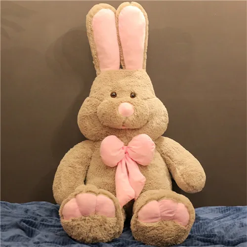 Fancytrader 59'' JUMBO Kawaii Giant Stuffed Rabbit Plush Toy Doll Cute Anime Bunny Hugging Pillow for Girl Gift Decoration 150cm (11)
