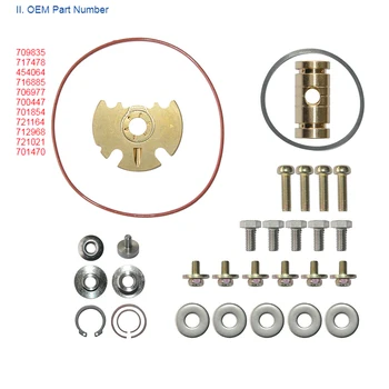 Turbocharger Repair Kit Durable Easy Install Replacement Part Car Metal Assortment Journal Bearing For Garrett GT15-25 GT1749V
Turbocharger Repair Kit Durable Easy Install Replacement Part Car Metal Assortment Journal Bearing For Garrett GT15-25 GT1749V