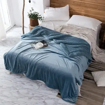 Bonenjoy Plaid On The Bed Warm Coral Fleece Throw Blanket For Bed Winter Super Sofa Blankets Solid Color Thickening Bedspread
Bonenjoy Plaid On The Bed Warm Coral Fleece Throw Blanket For Bed Winter Super Sofa Blankets Solid Color Thickening Bedspread