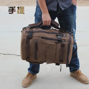 Men's Vintage Canvas Backpack Junior High School Student Bag Vintage Computer Backpack Large Capacity Travel Bag Men's Bag B327
Men's Vintage Canvas Backpack Junior High School Student Bag Vintage Computer Backpack Large Capacity Travel Bag Men's Bag B327