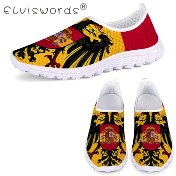 ELVISWORDS 2020 Spring Summer Men Mesh Shoes Spain National Flags Leisure Lazy Shoes White Slip On Sneakers Breathable Flats
ELVISWORDS 2020 Spring Summer Men Mesh Shoes Spain National Flags Leisure Lazy Shoes White Slip On Sneakers Breathable Flats