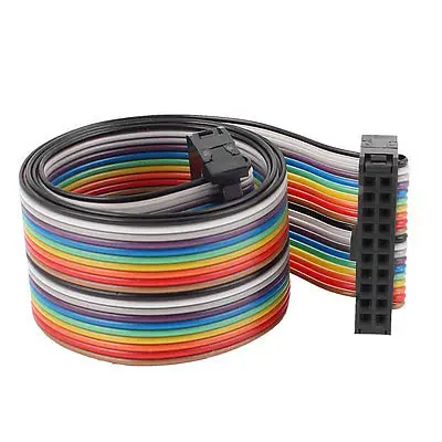 2.54mm Pitch 20 Pin 20 Way F/F Connector Rainbow Wire IDC Flat Ribbon Cable 48cm
2.54mm Pitch 20 Pin 20 Way F/F Connector Rainbow Wire IDC Flat Ribbon Cable 48cm
