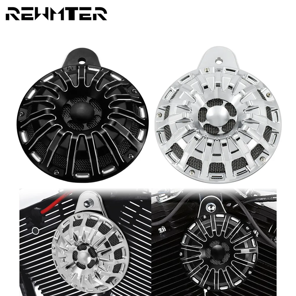Motorcycle CNC Horn Cover Horn Assembly Aluminum Loudspeaker Kit Black/Chrome For Harley 91-17 Big Twin Sportster XL Touring
Motorcycle CNC Horn Cover Horn Assembly Aluminum Loudspeaker Kit Black/Chrome For Harley 91-17 Big Twin Sportster XL Touring