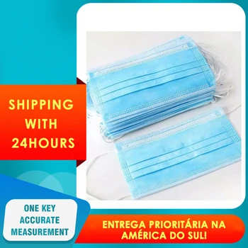 20/50/100pcs Disposable Facial Protective Cover Masks Set for 3 Layers Dustproof Mask Anti-Dust Salon Earloop
20/50/100pcs Disposable Facial Protective Cover Masks Set for 3 Layers Dustproof Mask Anti-Dust Salon Earloop
