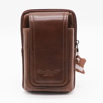 XiaoDuoLi Brand Genuine Leather 6.5' Cell Mobile Phone Pouch Case Men's Waist Belt Cross Pack Men Hook Hanging Sling Bag
XiaoDuoLi Brand Genuine Leather 6.5' Cell Mobile Phone Pouch Case Men's Waist Belt Cross Pack Men Hook Hanging Sling Bag