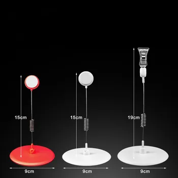 Advertising Wobbler Clip Stand Plastic Base Sticky Adhesive Sign Holder Stand Shaking Pricing Card Note Label Tag Clip
Advertising Wobbler Clip Stand Plastic Base Sticky Adhesive Sign Holder Stand Shaking Pricing Card Note Label Tag Clip