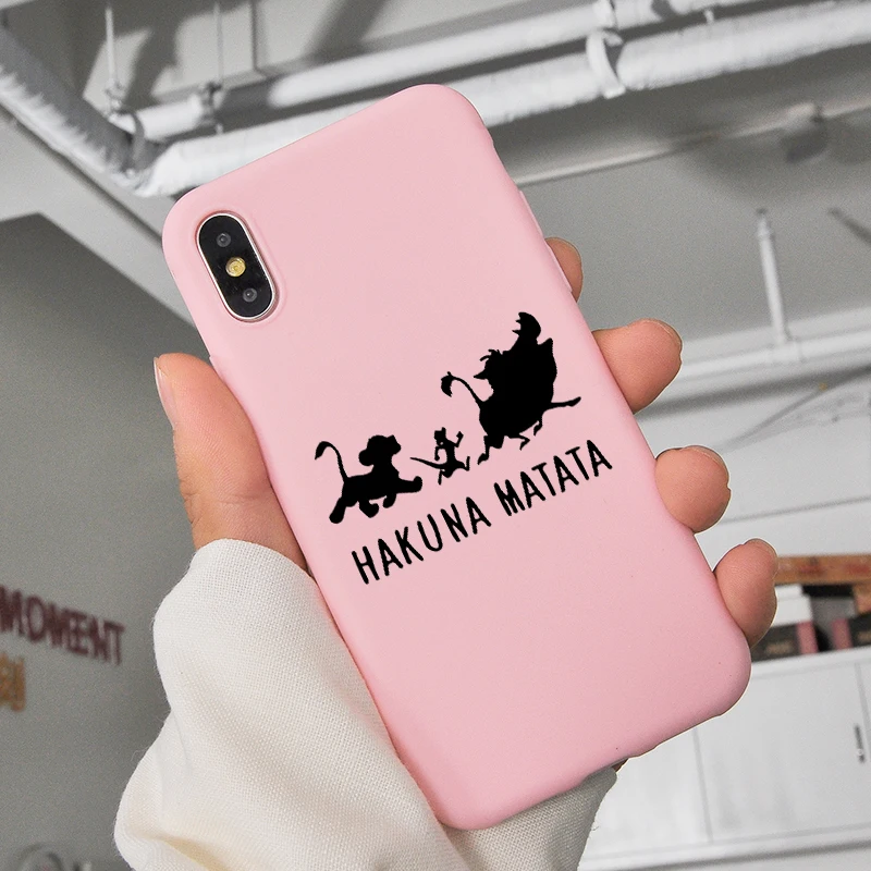 Cool Lion King Pumba Fitted Case For iPhone XS MAX X XR 11 Pro 7 8 6 6s Plus 5S SE Hakuna Matte Soft Silicone Phone Cover Fundas
Cool Lion King Pumba Fitted Case For iPhone XS MAX X XR 11 Pro 7 8 6 6s Plus 5S SE Hakuna Matte Soft Silicone Phone Cover Fundas