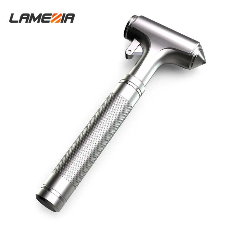 LAMEZIA Auto Safety Hammer Car Window Glass Breaker Seat Belt Cutter Metal Vehicle Survival Emergency Rescue Defense Tool 
LAMEZIA Auto Safety Hammer Car Window Glass Breaker Seat Belt Cutter Metal Vehicle Survival Emergency Rescue Defense Tool