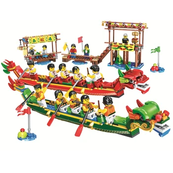 new Dragon Boat Race Chinese Exclusive New Brick Chinese Festivals Building Blocks Toys Gifts Compatible 80103 Toys
new Dragon Boat Race Chinese Exclusive New Brick Chinese Festivals Building Blocks Toys Gifts Compatible 80103 Toys