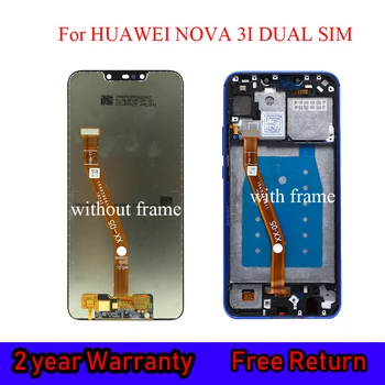 Original LCD For Huawei Nova 3i Dual SIM LCD Display With Frame Touch Screen Digitizer Assembly Replacement INE-LX2 Display
Original LCD For Huawei Nova 3i Dual SIM LCD Display With Frame Touch Screen Digitizer Assembly Replacement INE-LX2 Display