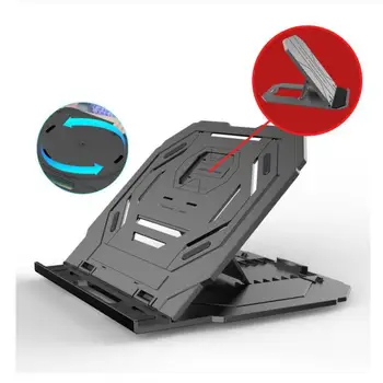 Multi-Angle Adjustment PC Bracket/Holder Rotating Laptop Stand Flexible with Turntable Attach Phone Bracket
Multi-Angle Adjustment PC Bracket/Holder Rotating Laptop Stand Flexible with Turntable Attach Phone Bracket