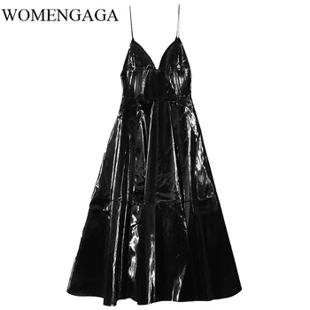 Loose Women Pu Leather Zipper Midi Temperament Strapless Dress Sleeveless Loose Fit Fashion Tide Spring Autumn 2020 WKUQ
Loose Women Pu Leather Zipper Midi Temperament Strapless Dress Sleeveless Loose Fit Fashion Tide Spring Autumn 2020 WKUQ