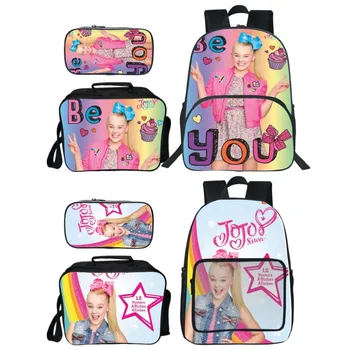 New Arrivals 3Pcs/Set 3D Printing Jojo Siwa Women School Backpack for Kids Schoolbag Teenagers Travel Bag Children Bookbag Girls 
New Arrivals 3Pcs/Set 3D Printing Jojo Siwa Women School Backpack for Kids Schoolbag Teenagers Travel Bag Children Bookbag Girls
