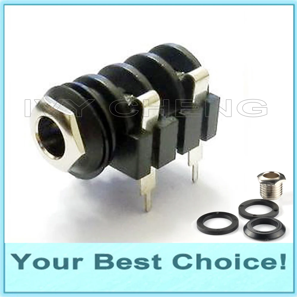 200PCS/Lot 1/4'' 6.35mm Mono Jack Socket Audio Jack for guitar pedal/amp/ diy,Long PCB Lug
200PCS/Lot 1/4'' 6.35mm Mono Jack Socket Audio Jack for guitar pedal/amp/ diy,Long PCB Lug