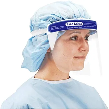 Safety Face Shield Reusable Full Face Protect Eyes Transparent Breathable Visor Clear Film Elastic Band Windproof Dustproof Hat
Safety Face Shield Reusable Full Face Protect Eyes Transparent Breathable Visor Clear Film Elastic Band Windproof Dustproof Hat