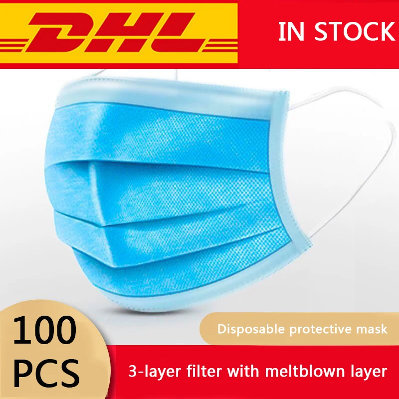 DHL Dropshipping Disposable Civilian Emergency Protective Mask 3-layer Filter Earloop Dustproof Anti Virus Influenza Masks
DHL Dropshipping Disposable Civilian Emergency Protective Mask 3-layer Filter Earloop Dustproof Anti Virus Influenza Masks