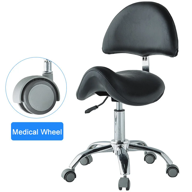 Comfortable Adjustable Saddle Stool Seat Ergonomic Medical Office Saddle Chair Cosmetic technician dentist Rolling Swivel Chair
Comfortable Adjustable Saddle Stool Seat Ergonomic Medical Office Saddle Chair Cosmetic technician dentist Rolling Swivel Chair