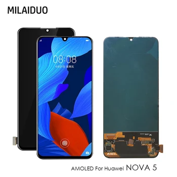 AMOLED for Huawei Nova 5 LCD Display Touch Screen Digitizer SEA-AL10 SEA-TL10 SEA-LX2 LX3 Replacement For Huawei Nova 5 Pro LCD
AMOLED for Huawei Nova 5 LCD Display Touch Screen Digitizer SEA-AL10 SEA-TL10 SEA-LX2 LX3 Replacement For Huawei Nova 5 Pro LCD