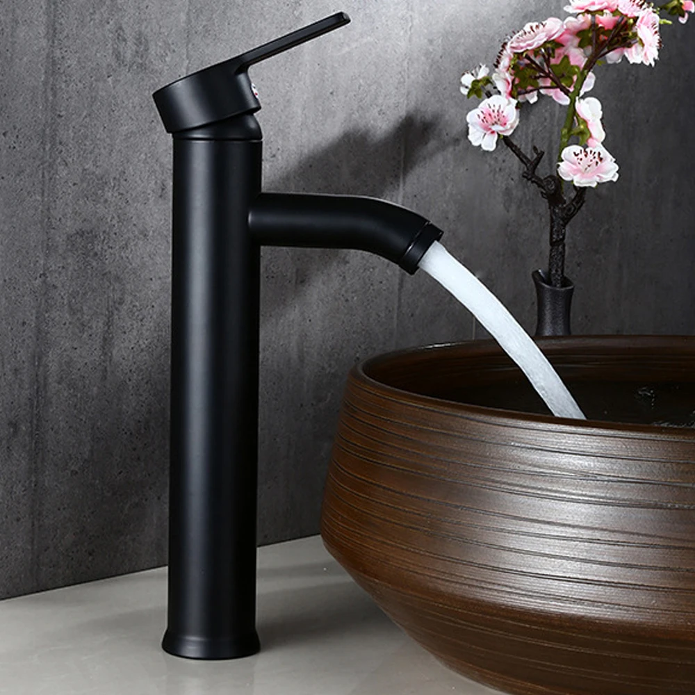 European Waterfall Bathroom Faucet Simple Black Plating Tap for Bathroom Accessories Kitchen Hot Cold Water Double Opening Mixer
European Waterfall Bathroom Faucet Simple Black Plating Tap for Bathroom Accessories Kitchen Hot Cold Water Double Opening Mixer