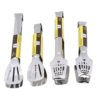 Barbecue Salad Food Clip BBQ Tongs Stainless Steel Kitchen Tools Multifunction Grill Tools
Barbecue Salad Food Clip BBQ Tongs Stainless Steel Kitchen Tools Multifunction Grill Tools