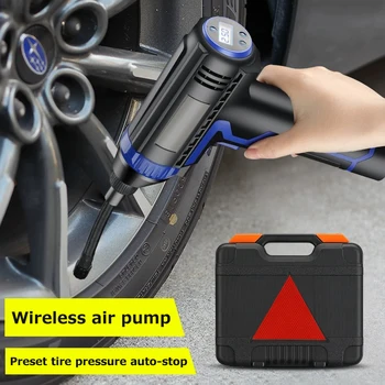 Wireless Protable Car Air Compressor USB Charging Handheld New Tire Inflator Electric Air Inflator Pump For Motorcycles Cars
Wireless Protable Car Air Compressor USB Charging Handheld New Tire Inflator Electric Air Inflator Pump For Motorcycles Cars