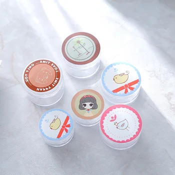 6 Pcs Make-up Cosmetic Plastic Subpackage Bottle Container Box Case (Random Patterns) and 3 Pcs Subpackage Spoons for Facial Cre
6 Pcs Make-up Cosmetic Plastic Subpackage Bottle Container Box Case (Random Patterns) and 3 Pcs Subpackage Spoons for Facial Cre