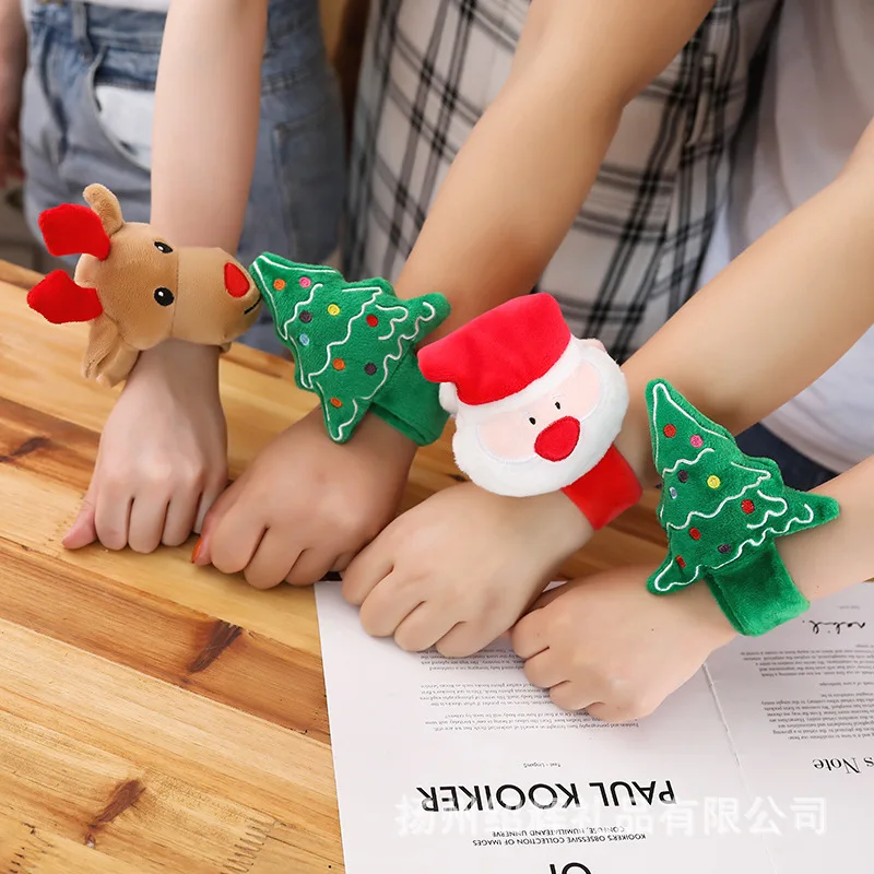 Free Shipping Cartoon santa claus elk patted with a bracelet for children playing with a bracelet for Christmas gifts
Free Shipping Cartoon santa claus elk patted with a bracelet for children playing with a bracelet for Christmas gifts
