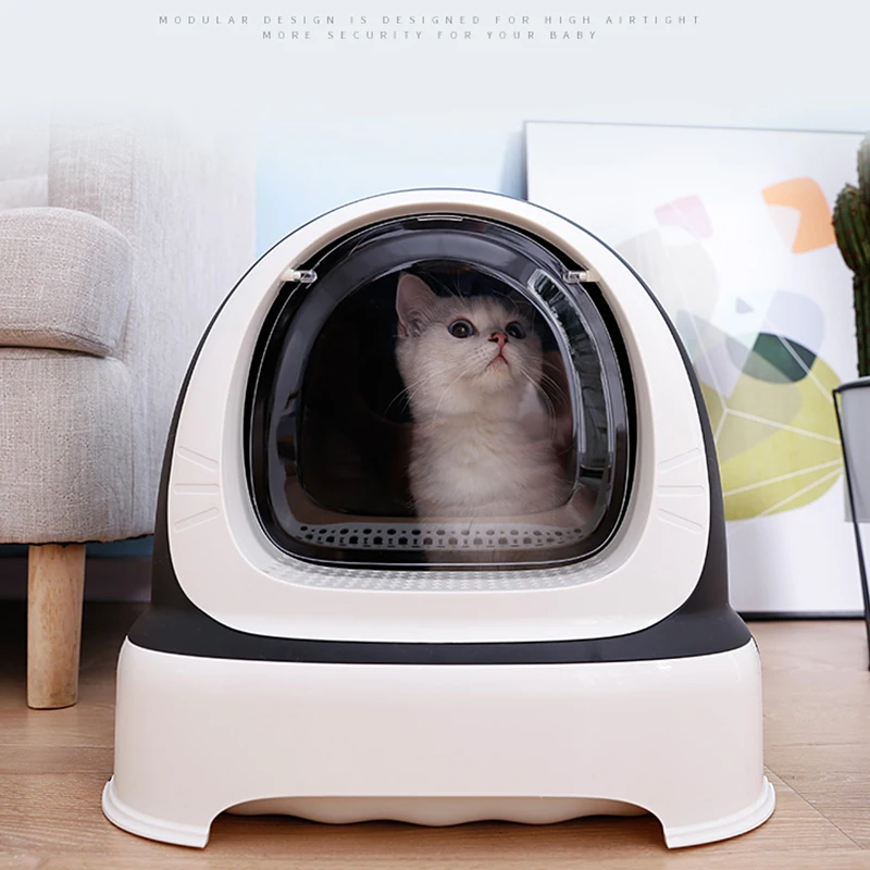 Full closed cat sandbox cat toilet spatter king cat shit sandbox cat supplies
Full closed cat sandbox cat toilet spatter king cat shit sandbox cat supplies