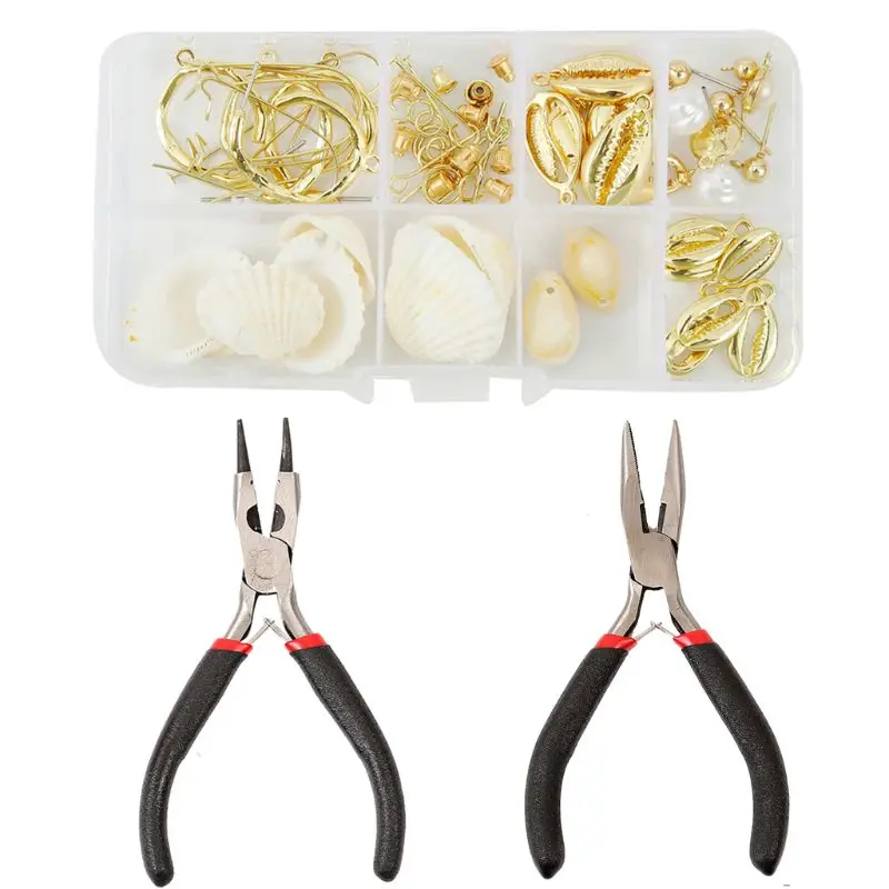 8 Pairs Shell Bohemian Earring Making Set DIY Jewelry Material Supplies Accessories Handmade Tool Kit
8 Pairs Shell Bohemian Earring Making Set DIY Jewelry Material Supplies Accessories Handmade Tool Kit
